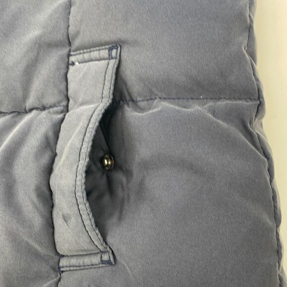 Abercrombie & Fitch Women's Down Filled Puffer‎ Vest Blue M Y2K - Picture 5 of 13